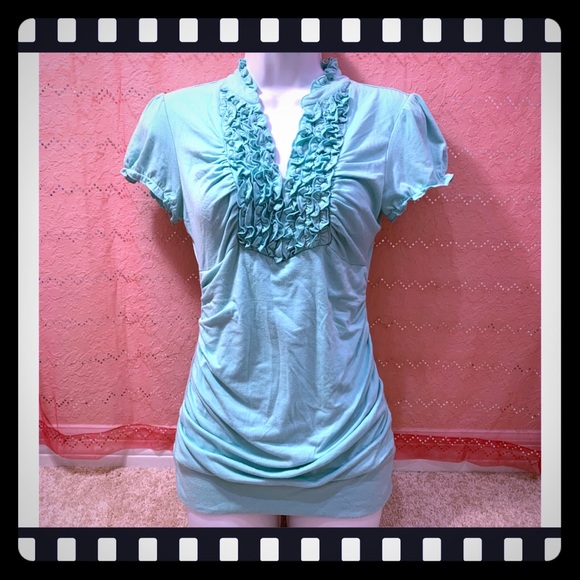 Maurices Tops - Maurices Teal Top Small